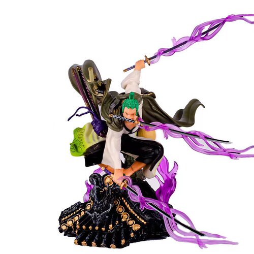 20CM Roronoa Zoro Figurine One Piece Anime Action Figure Adu