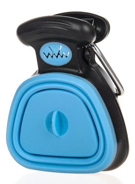Dog Pet Travel Foldable Pooper Scooper With 1 Roll Decomposa