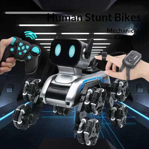 Children's remote control car intelligent machine dog gestur
