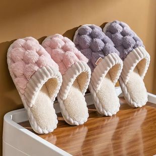 for Women Home Cotton Indoor Plush Slippers Fur 2025 Winter