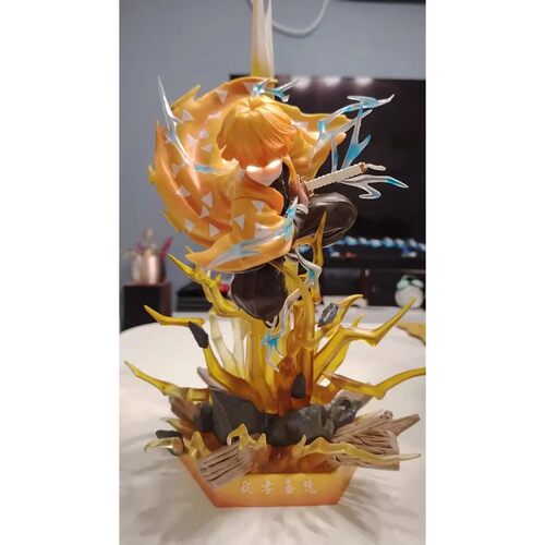 35CM Demon Slayer Figure Agatsuma Zenitsu Double Heads with