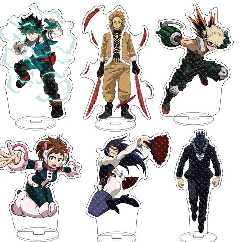 Anime My Hero School Figure Acrylic Stand Model Plate Charac