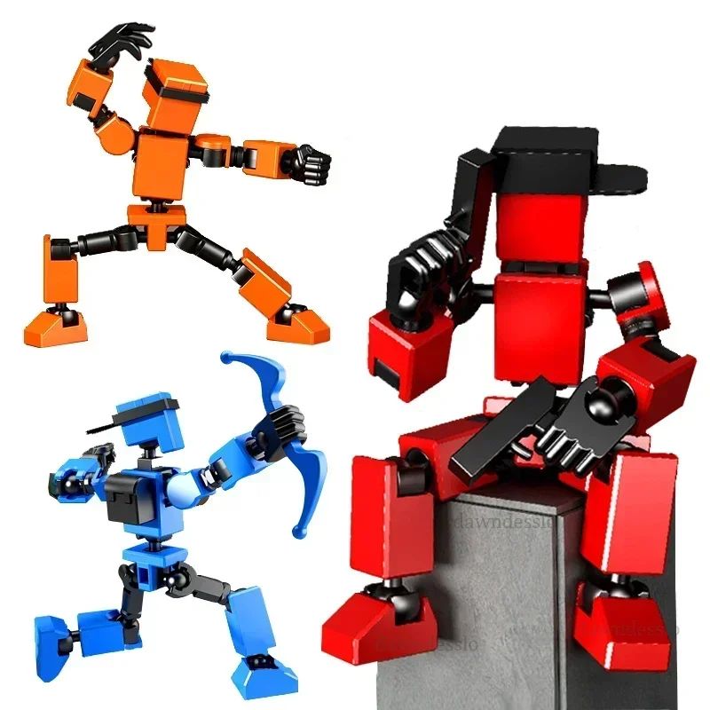 Creative Multi-Jointed Movable Shapeshift Robot 3.0 3D Print