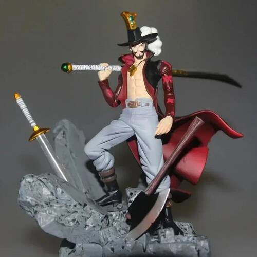 15CM ONE PIECE Anime Figures Eagle eye Dracule Mihawk Figure