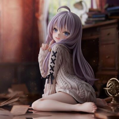 15cm The Journey of Elaina Anime Figure Knit Dress Witch Ela