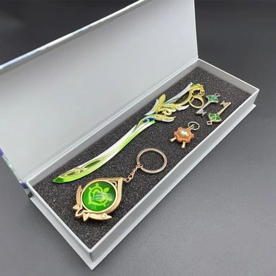 Anime Genshin Impact Figure Weapon Keychain  Alhaitham Sword