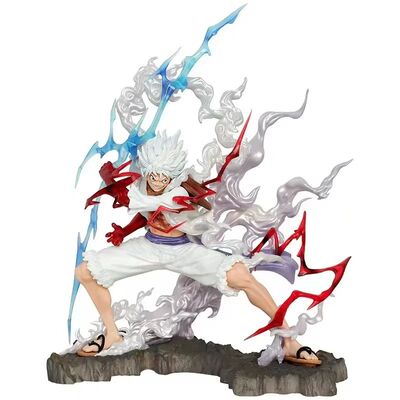 26CM Anime ONE PIECE Raiden Five Gear Nica Lightning Luffy S