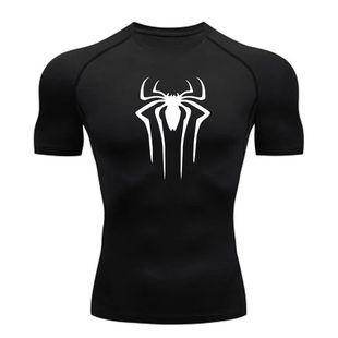 Super Shirt New Gym Men Fitness Hero Compression Sport Runni