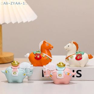【ZYAA-1】Zodiac Horse Ornaments Tang Fat Horse Figurine Pro