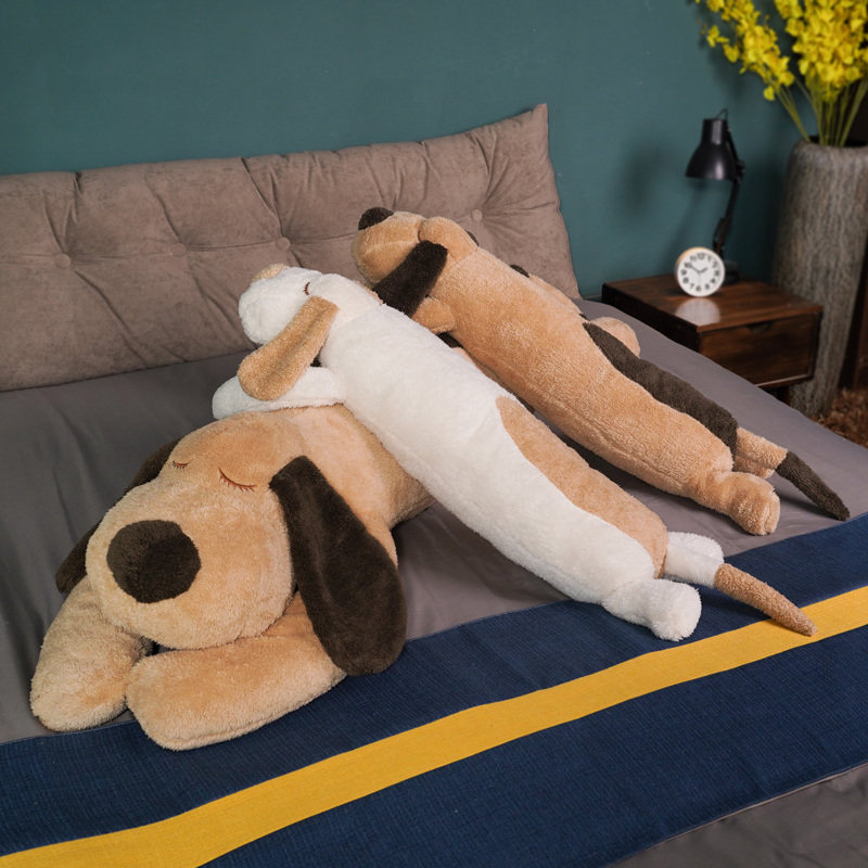 150cm giant lovely soft down cotton dog plush pillow doll st
