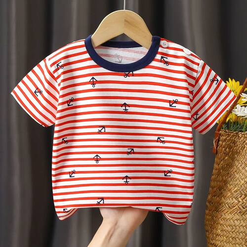 Children's Short-sleeve T-shirt Cartoon Pure Cotton Class A