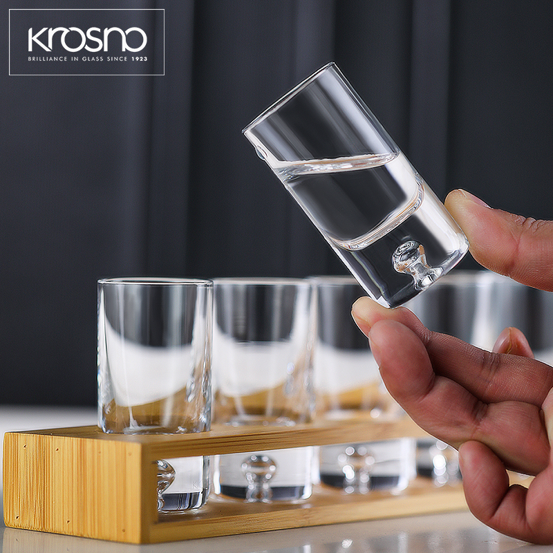 Krosn波兰进口水晶玻璃烈酒杯