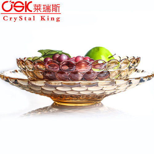 莱璃客厅结婚糖果碗水晶玻果
