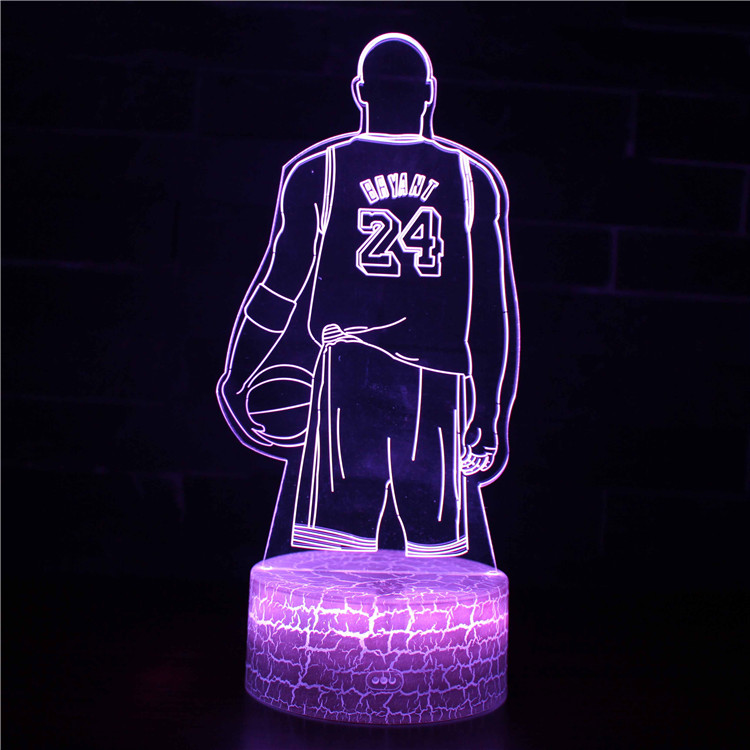 新款nba科比詹姆斯一代led小台灯