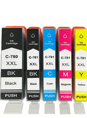 适用佳能TS8170 TS707 707a TR8570打印机墨盒PGI-780 781墨水