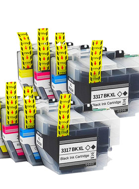 适用兄弟LC3319XL LC3317墨盒 MFC-J5330DW J5730DW J6530DW墨水