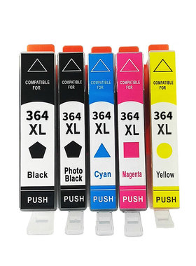 适用惠普HP364墨盒D7560 5510 5511 5512 5514 5515 5520打印机