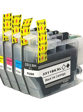 适用兄弟Brother LC3311墨盒DCP-J772DW MFC-J491DW J890DW打印机