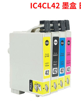 适用爱普生EPSON IC4CL42 IC42墨盒PX-A650 V630打印机墨盒ICBK42