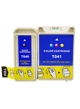 适用爱普生Epson STYLUS CX3200 C62打印机墨盒T040 T041黑色彩色