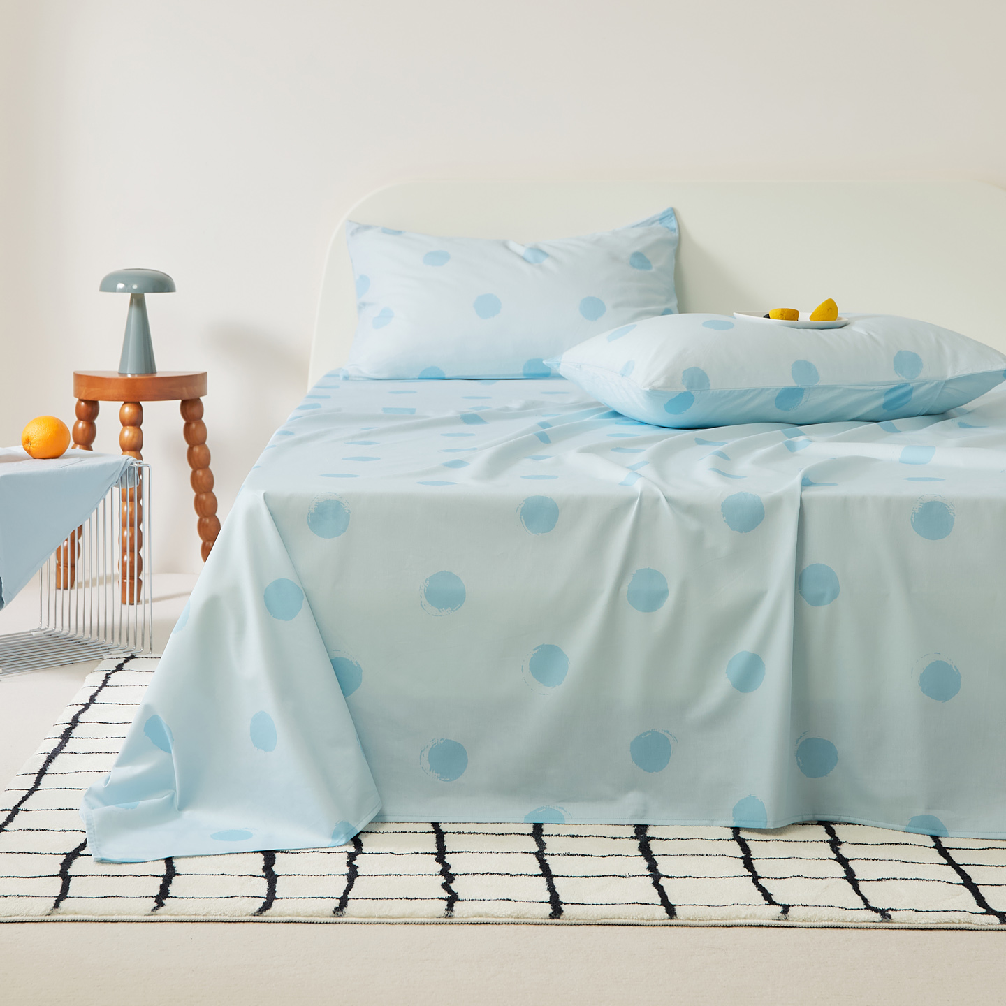 清茉小清新床单单件纯棉100全棉