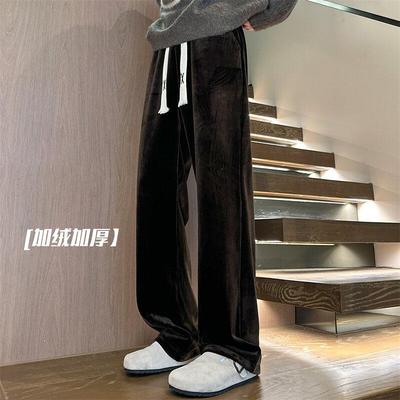 2025新款加绒加厚休闲裤