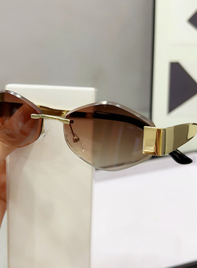 2025春夏新款小脸墨镜女防紫外线大脸显瘦高级感太阳镜街拍潮度假