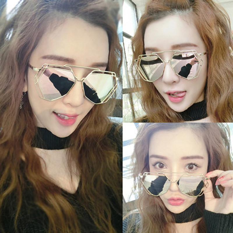 【清仓捡漏】韩版女士明星墨镜男太阳眼镜个性驾驶司机网红复古