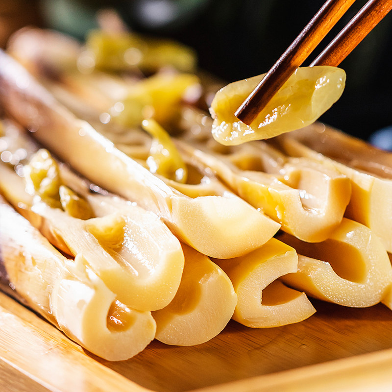 泡椒竹笋开袋即食手剥笋 网红手播黄金笋酸辣笋尖脆笋香辣手拨笋