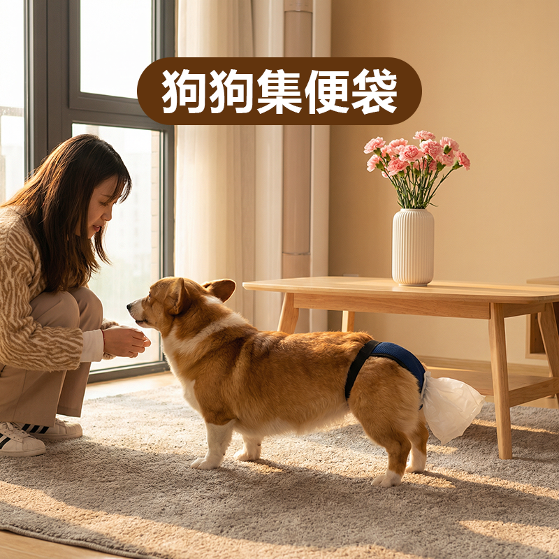 集便裤老狗病狗粪便收集裤百爱吉