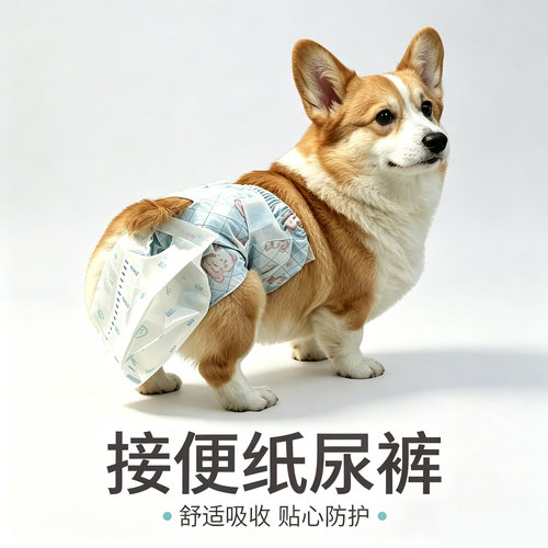 百爱吉一次性接便裤纸尿裤