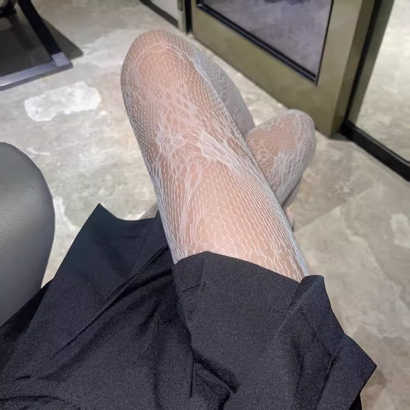 花藤丝袜日系洛丽塔复古连裤袜
