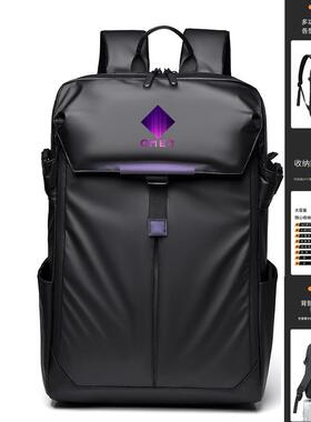 惠普暗影精灵9Plus电脑包17.3寸光影7/8Pro双肩包16.1英寸防震书包 防水旅游机能头盔户外骑行男士背包旅行