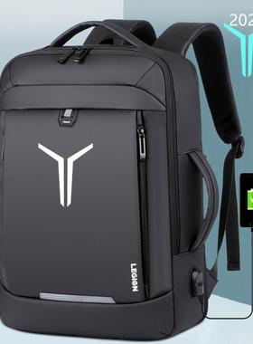 2025联想拯救者Y9000p电脑双肩包16英寸Y7000p笔记本防震背包15.6寸Y9000K游戏本r9000x/r7000防水手提背包