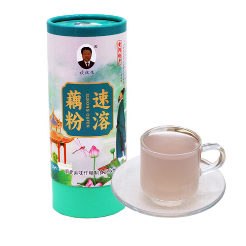 巴河藕粉小包装红枣莲子味谈汉生