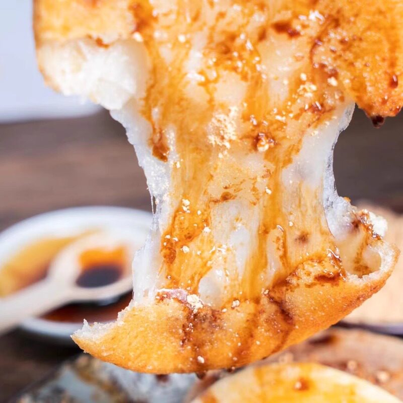 糍粑纯糯米手工农家自制高粱粑红糖糍粑非年糕湖北黄冈特产非四川