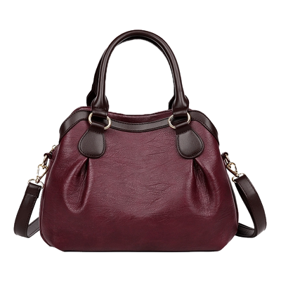 复古百搭女士手提包斜挎软皮新款