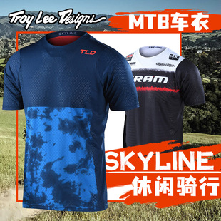 绿道越野新款美国TLD 22 SKYLINE骑行服短袖山地户外轻薄速干透气