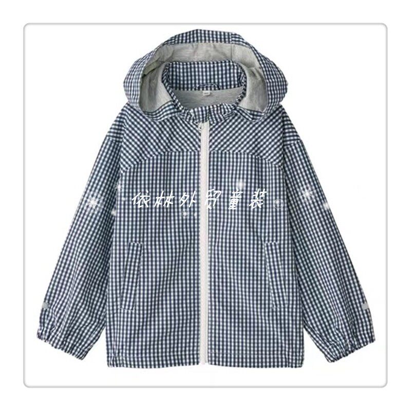 남학생과 여학생을 위한 편 아동복 후드가 있는 방풍 상의 봄 가을 자켓 다양한 색상의 소 중 대 아동 가디건