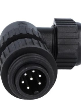 德国Hirschmann赫斯曼CA 6 W LS弯头电源连接传感器7芯插头CA6WLS