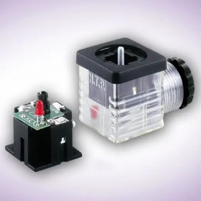 意大利HTP液压电磁阀传感器插头赫斯曼插头LED二极管A型G1TU2DL2