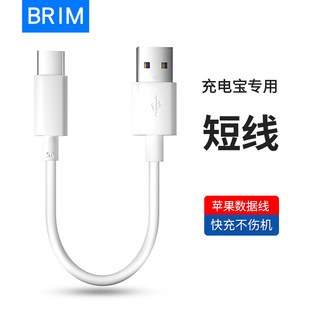 iPhonex充电线短款适用于苹果11数据线短便携0.2米手机快冲充线0.1m迷你8p充电宝20cm超短10厘米iPad短线