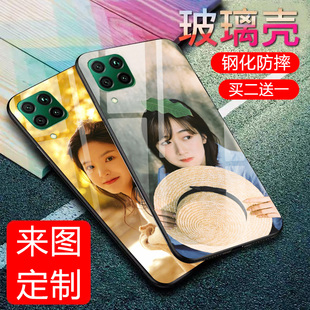 适用于华为nova6se定制手机壳华为nova6se玻璃华为nova6se保护套来图定制照片男个性创意全包防摔定制潮牌