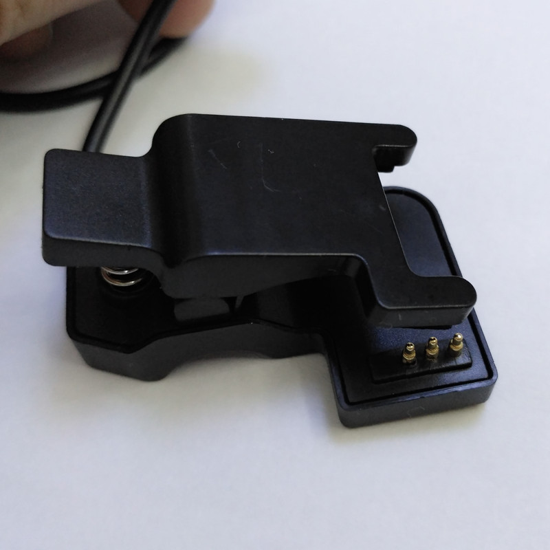 三点手环通用充电器 3触点3PIN手环充电线Wearfit r3数据线夹