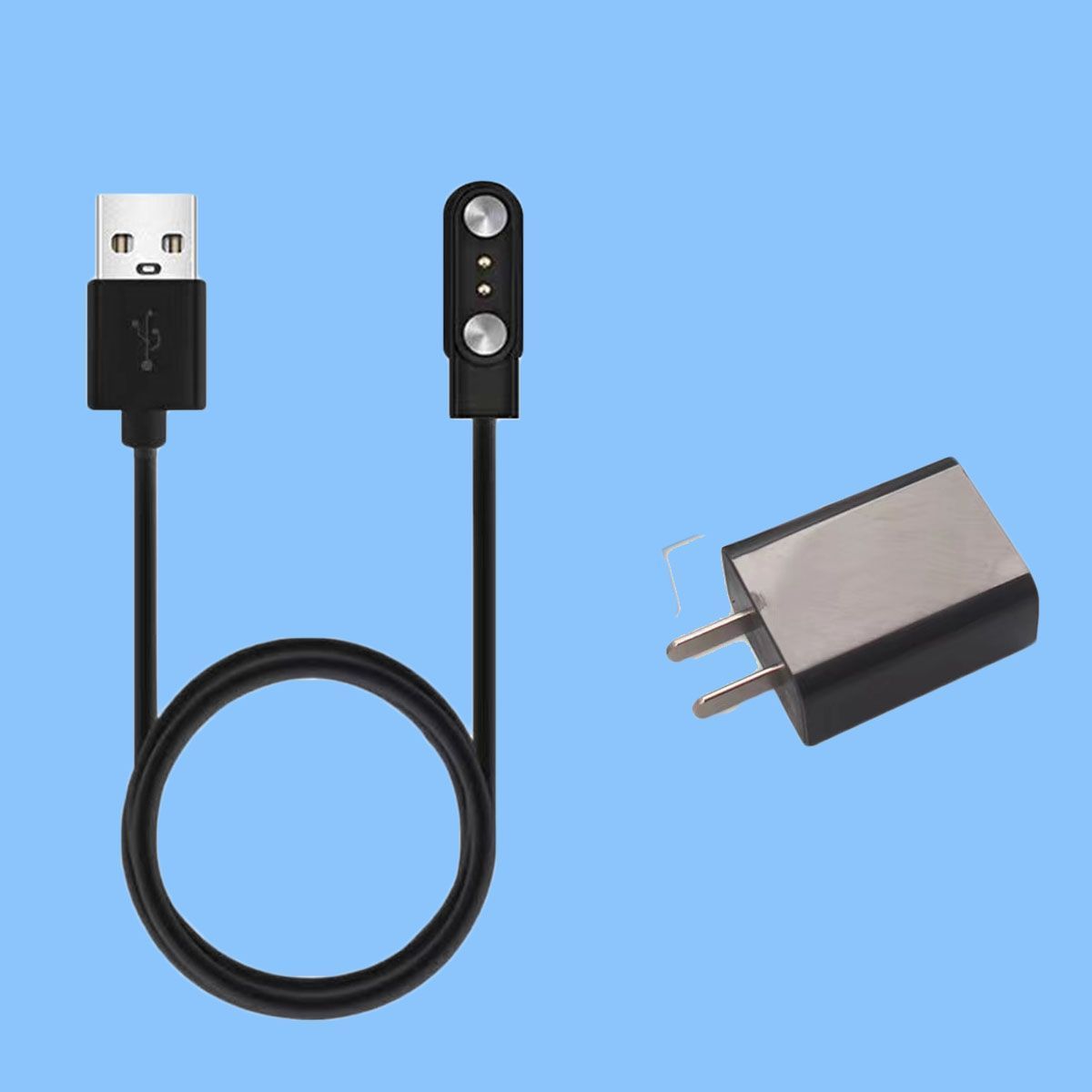 适用观爵YM03GT\u002FYM01Pro智能手表磁吸式充电线smart watch充电器