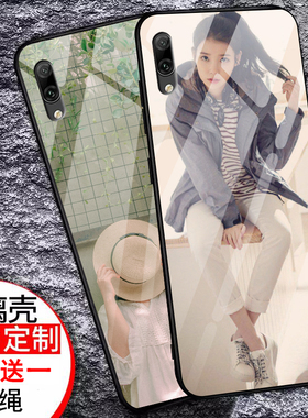 适用于华为畅享9手机壳畅亨九男玻璃手机壳DUB黑AL00a外壳tl20保护套aloo全包防摔dubal畅玩女个性创意潮牌