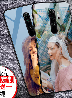 适用于小米红米note8pro玻璃壳手机壳红米Redminote8pro保护套防摔硅胶全包定制壳潮牌男女款个性创意外壳
