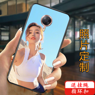 美图M8手机壳玻璃定制自定义M6保护套来图制作美图T9情侣照片定做个性全包硅胶软壳diy创意私人图案订制作