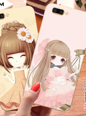 oppor11手机壳r11女款手机套卡通可爱保护壳软壳r11个性创意潮男网红ins图案新款潮牌可爱清新时尚订制私人