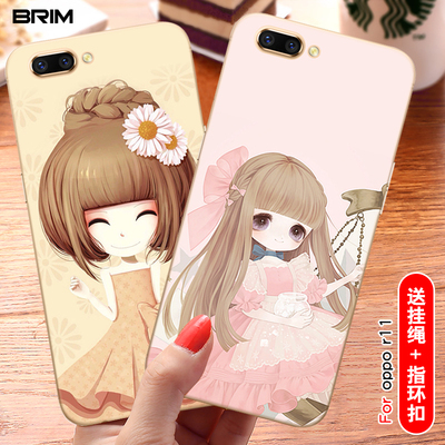oppor11手机壳r11女款手机套卡通可爱保护壳软壳r11个性创意潮男网红ins图案新款潮牌可爱清新时尚订制私人